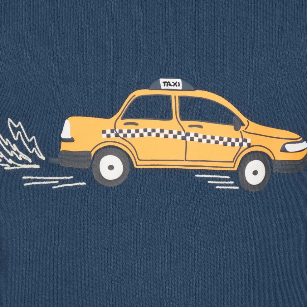 POLARN O. PYRET THINK - TAXI SWEATERS PRINTED Kinder - Sweatshirt