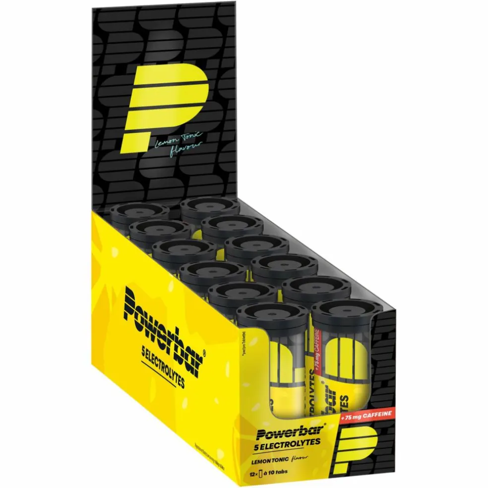 PowerBar 5 ELECTROLYTES TABLETTEN LEMON TONIC BOX - Energiedrink