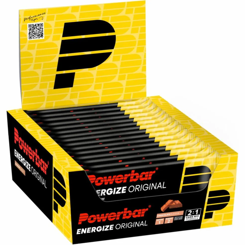 PowerBar PB ENERGIZE ORIG. CHOCO (55GX15) PACKAGE - Energieriegel