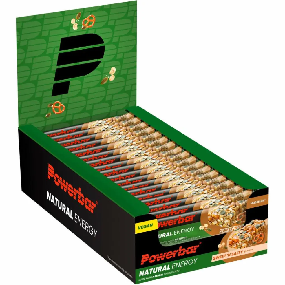 PowerBar PB NATURAL ENERGY SWEET-SALTY (40GX18) PACKAGE - Müsliriegel