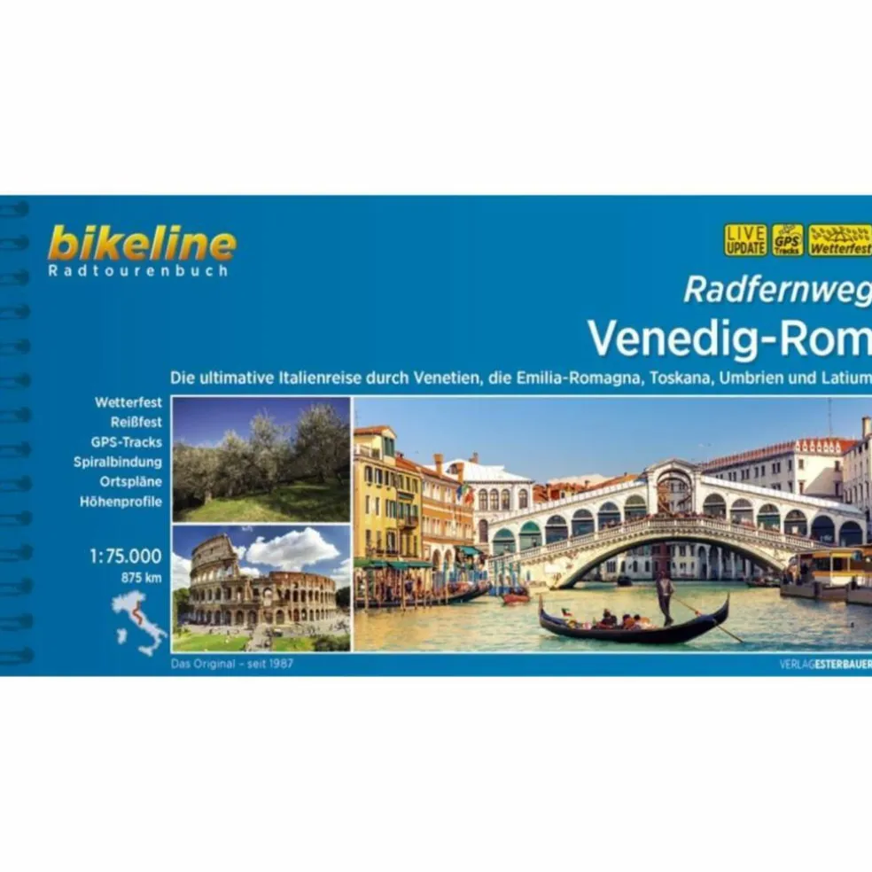 RADFERNWEG VENEDIG-ROM - Radwanderführer