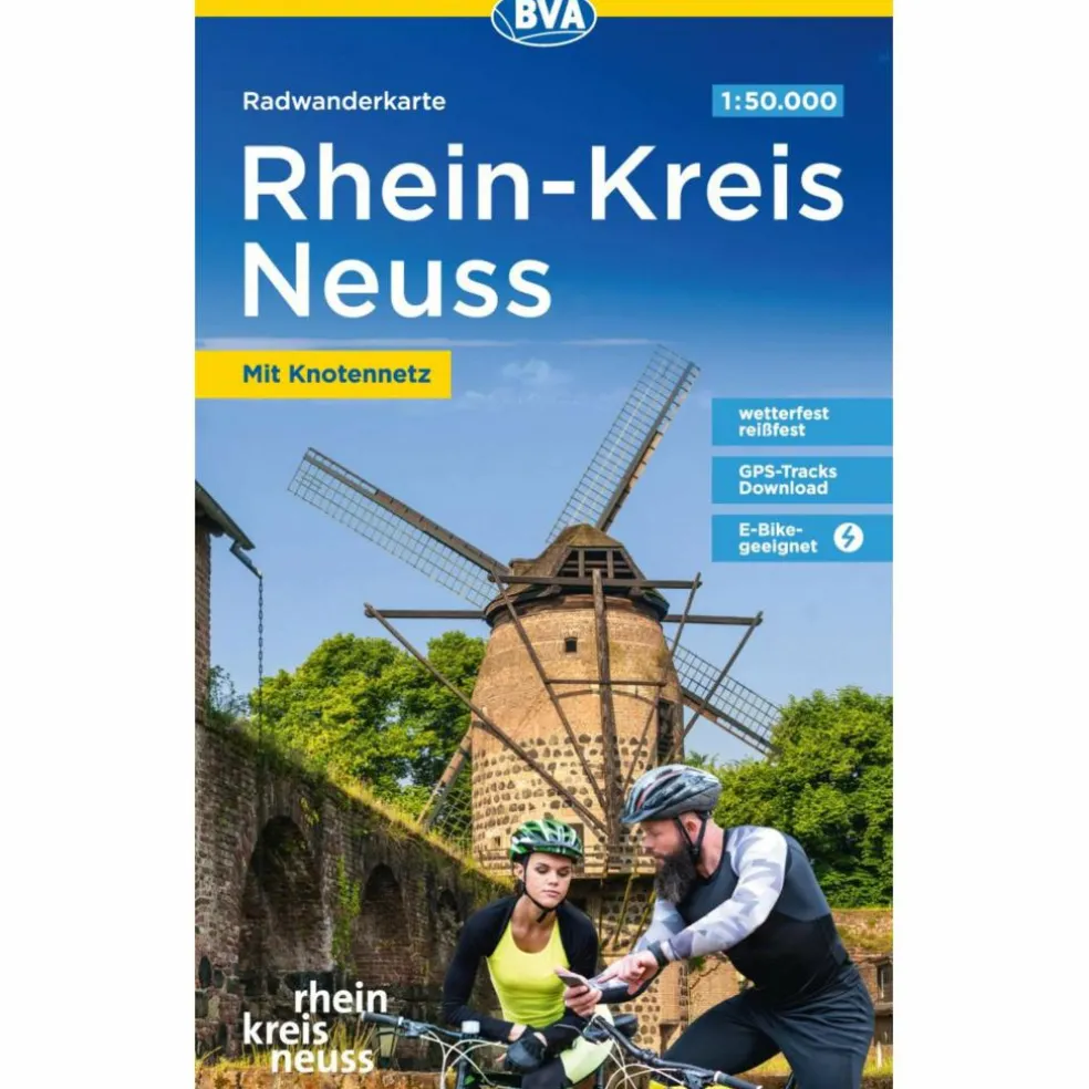 RADWANDERKARTE BVA RHEIN-KREIS NEUSS 1:50.000 - Fahrradkarte