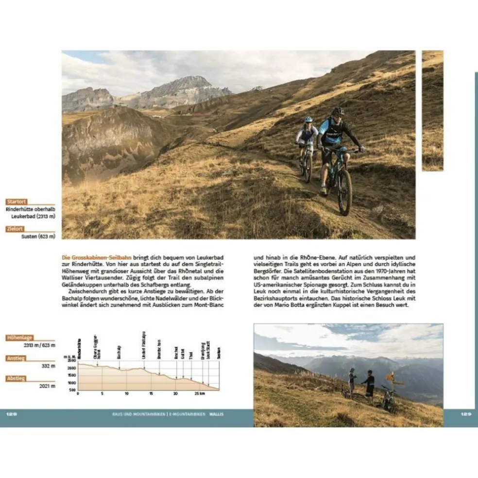 RAUS UND MOUNTAINBIKEN WALLIS