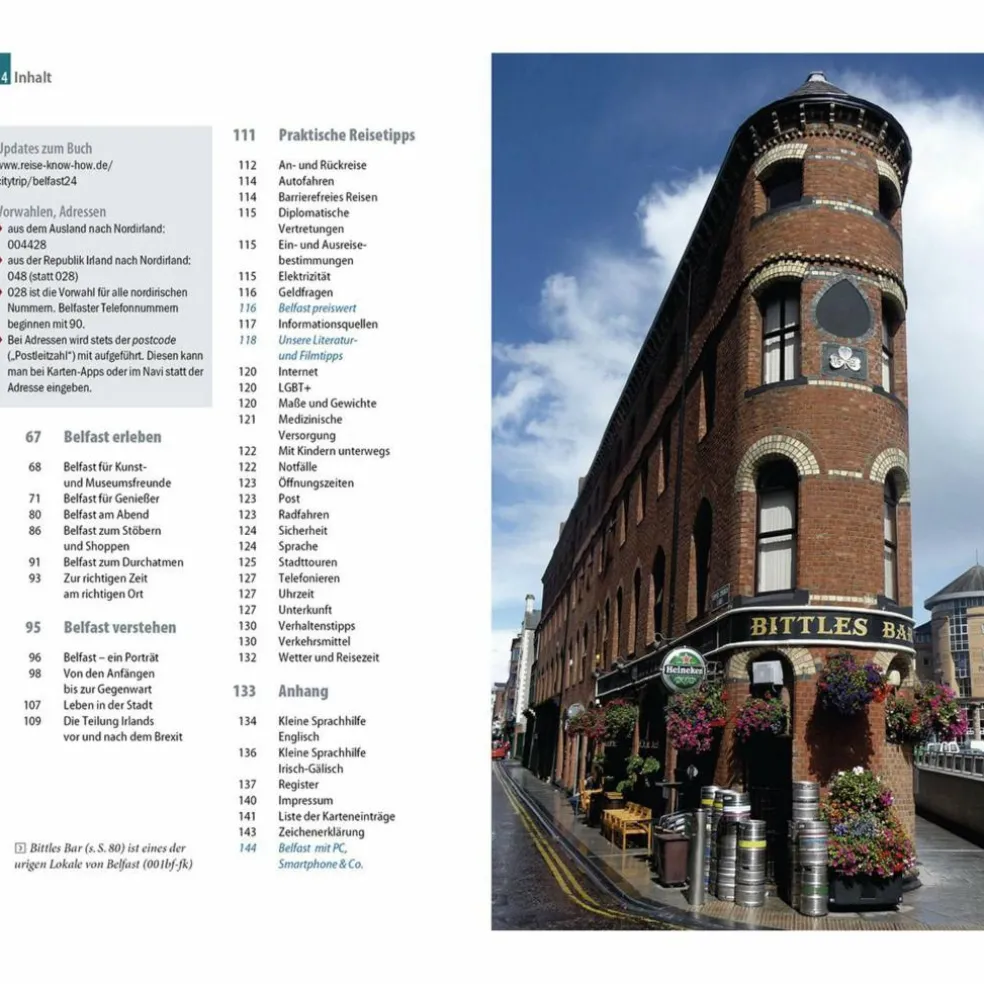 REISE KNOW-HOW CITYTRIP BELFAST - Reiseführer