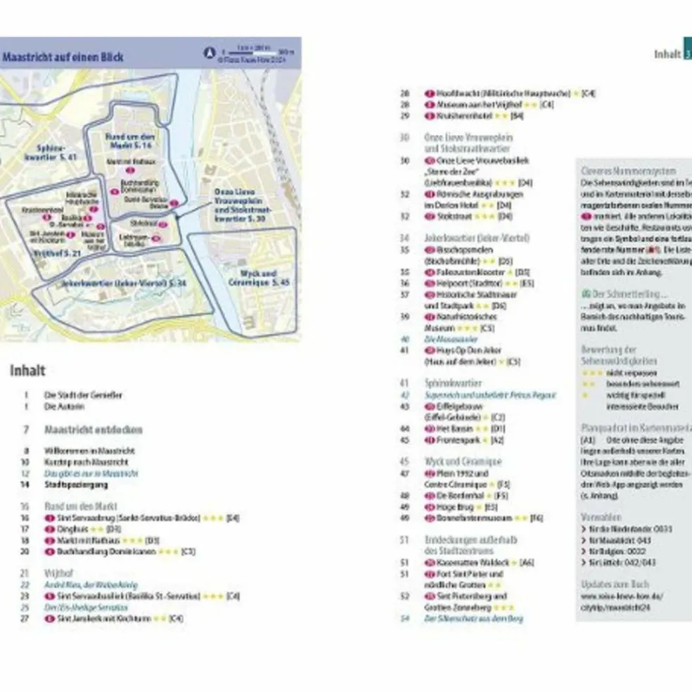REISE KNOW-HOW CITYTRIP MAASTRICHT - Reiseführer