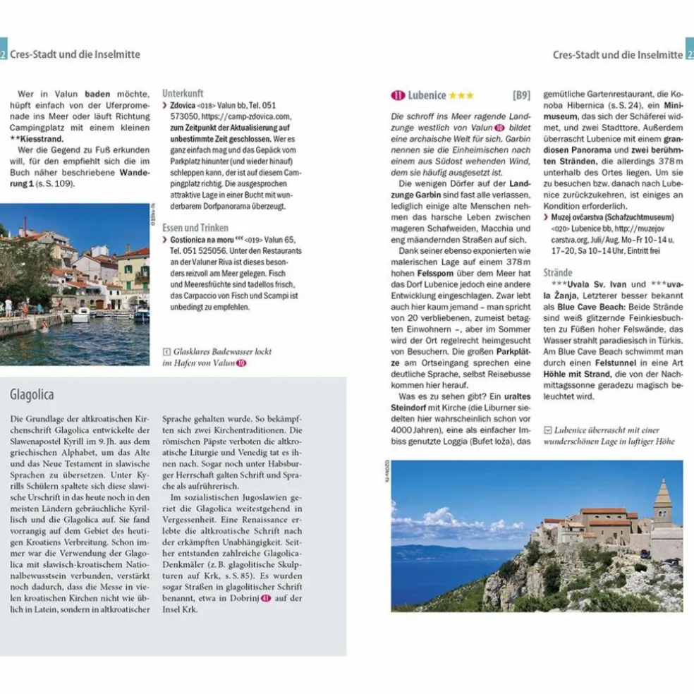 REISE KNOW-HOW INSELTRIP KVARNER INSELN CRES, LO?INJ, KRK - Reiseführer