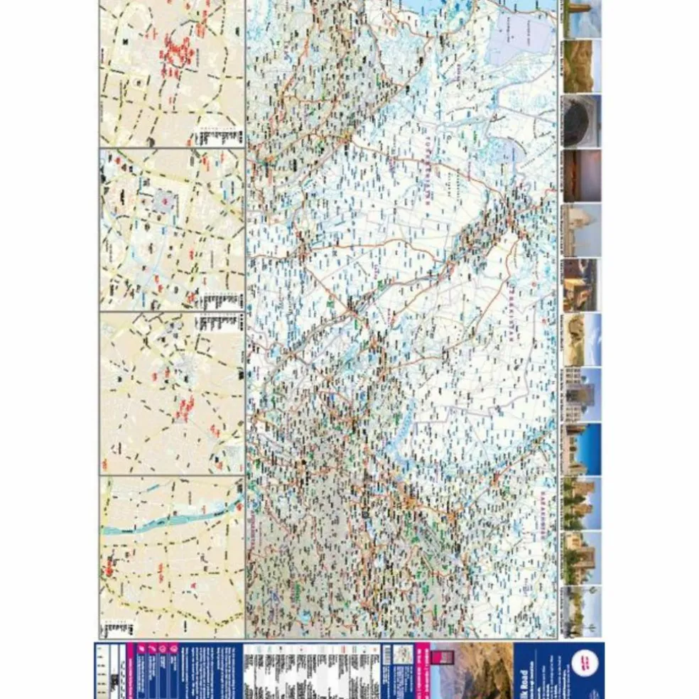 REISE KNOW-HOW LANDKARTE SEIDENSTRAßE (1:2.000.000) - Straßenkarte