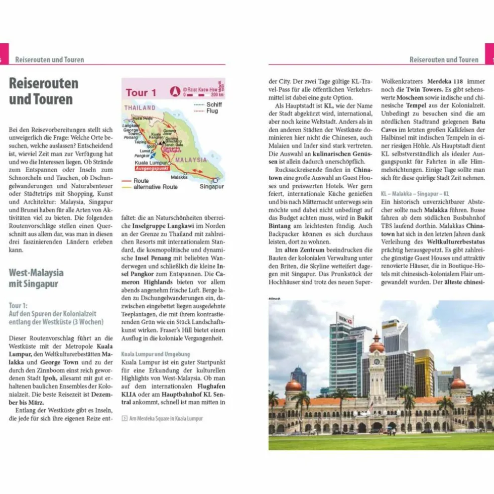 REISE KNOW-HOW REISEFÜHRER MALAYSIA MIT SINGAPUR UND BRUNEI