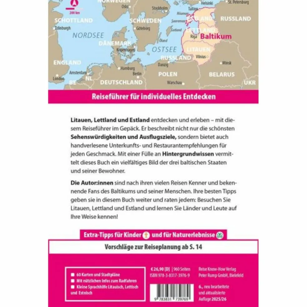 REISE KNOW-HOW REISEFÜHRER BALTIKUM