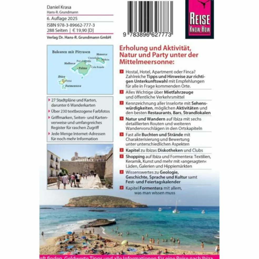 REISE KNOW-HOW REISEFÜHRER IBIZA MIT FORMENTERA