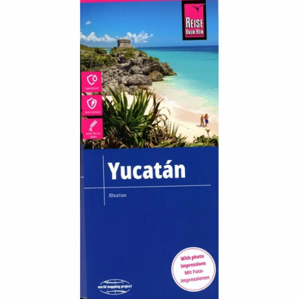 REISE KNOW-HOW YUKATÁN / YUCATÁN (1:650.000) - Straßenkarte