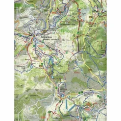 RHÖN, KREUZBERG, BISCHOFSHEIM UND UMGEBU - Wanderkarte