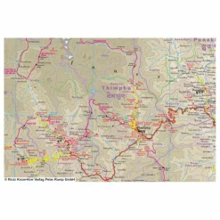 RKH WMP BHUTAN 1 : 250.000 - Straßenkarte