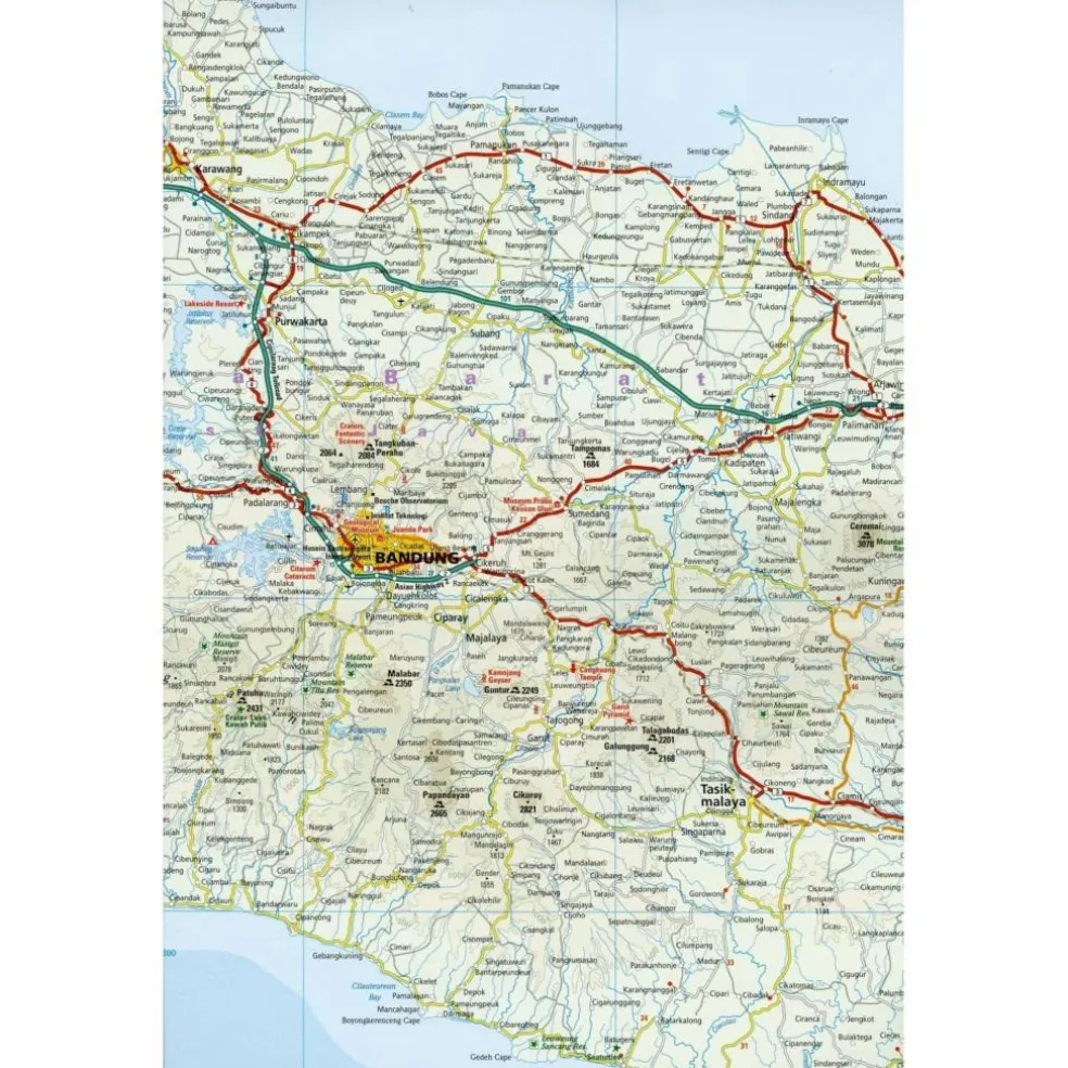 RKH WMP JAVA 1:650.000 - Straßenkarte