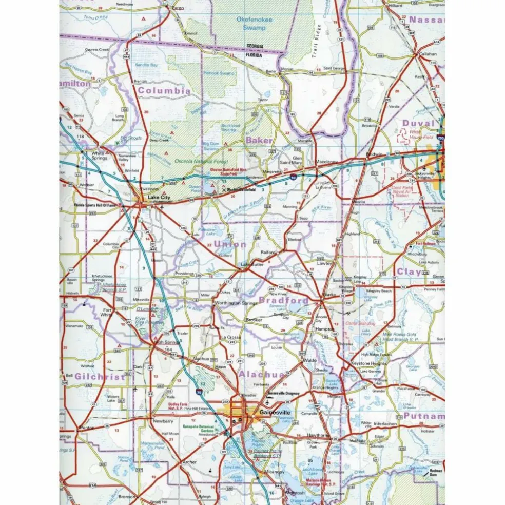 RKH WMP USA 10 FLORIDA - Straßenkarte