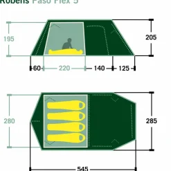 Robens PASO FLEX 5 - Familienzelt