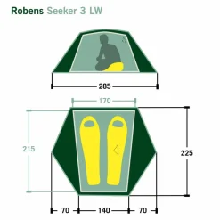 Robens SEEKER 3 LW - Kuppelzelt