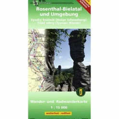 ROSENTHAL-BIELATAL UND UMGEBUNG - Wanderkarte