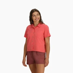Royal Robbins W DESERT PUCKER S/S Damen - Outdoor Bluse