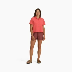 Royal Robbins W DESERT PUCKER S/S Damen - Outdoor Bluse
