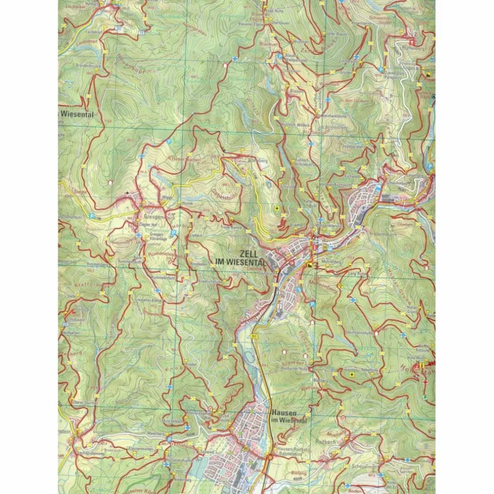 SCHÖNAU IM SCHWARZWALD 1:25 000