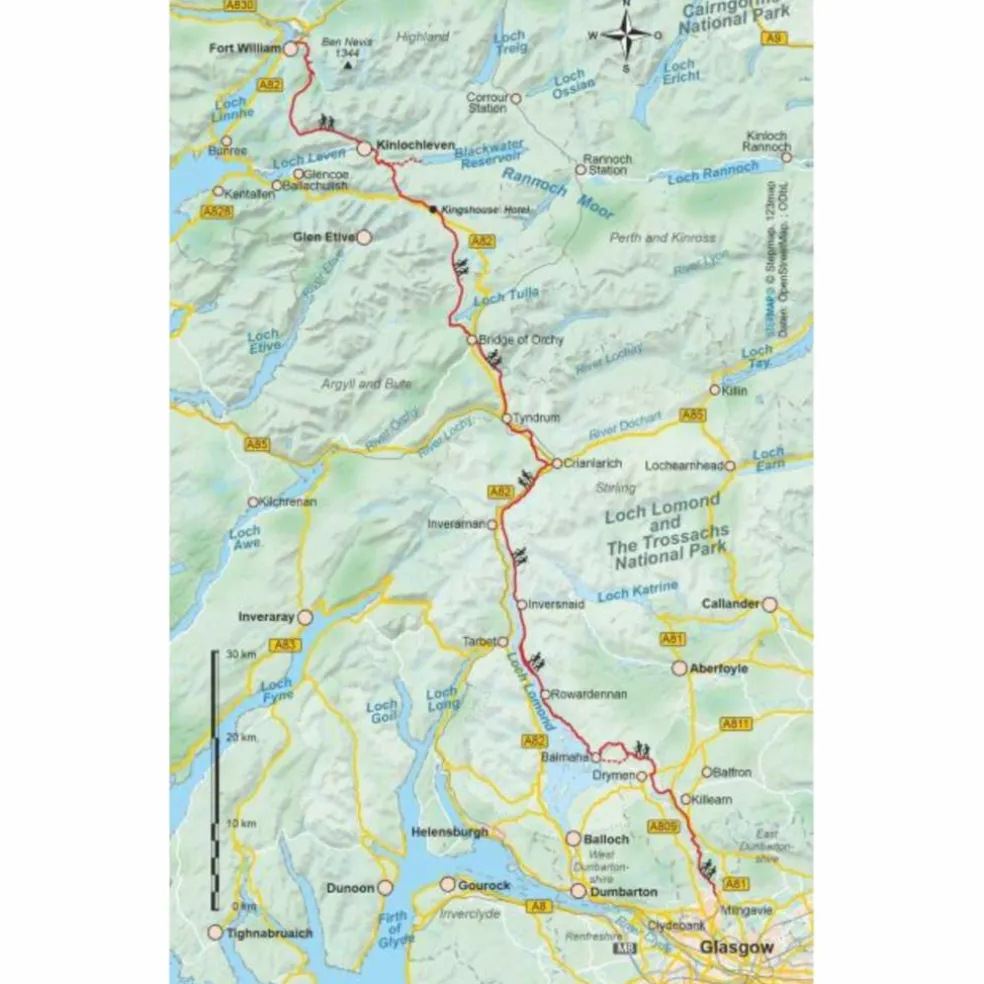 SCHOTTLAND: WEST HIGHLAND WAY - Wanderführer