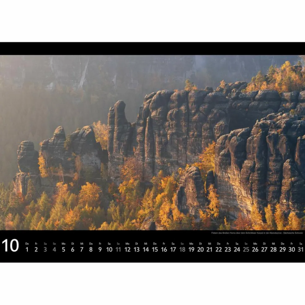 SÄCHSISCHE SCHWEIZ 2026 - Kalender