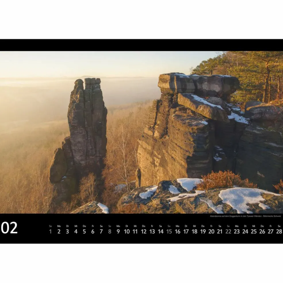 SÄCHSISCHE SCHWEIZ 2026 - Kalender