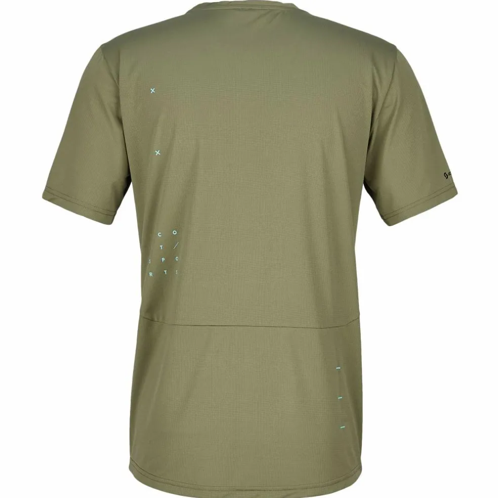 Scott SCO TEE M'S TRAIL VERTIC ZIP SS Herren - Funktionsshirt