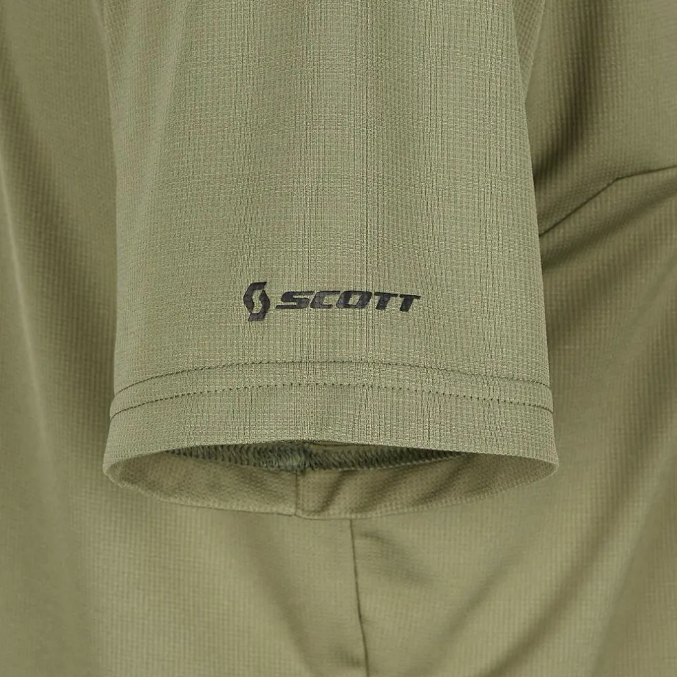 Scott SCO TEE M'S TRAIL VERTIC ZIP SS Herren - Funktionsshirt