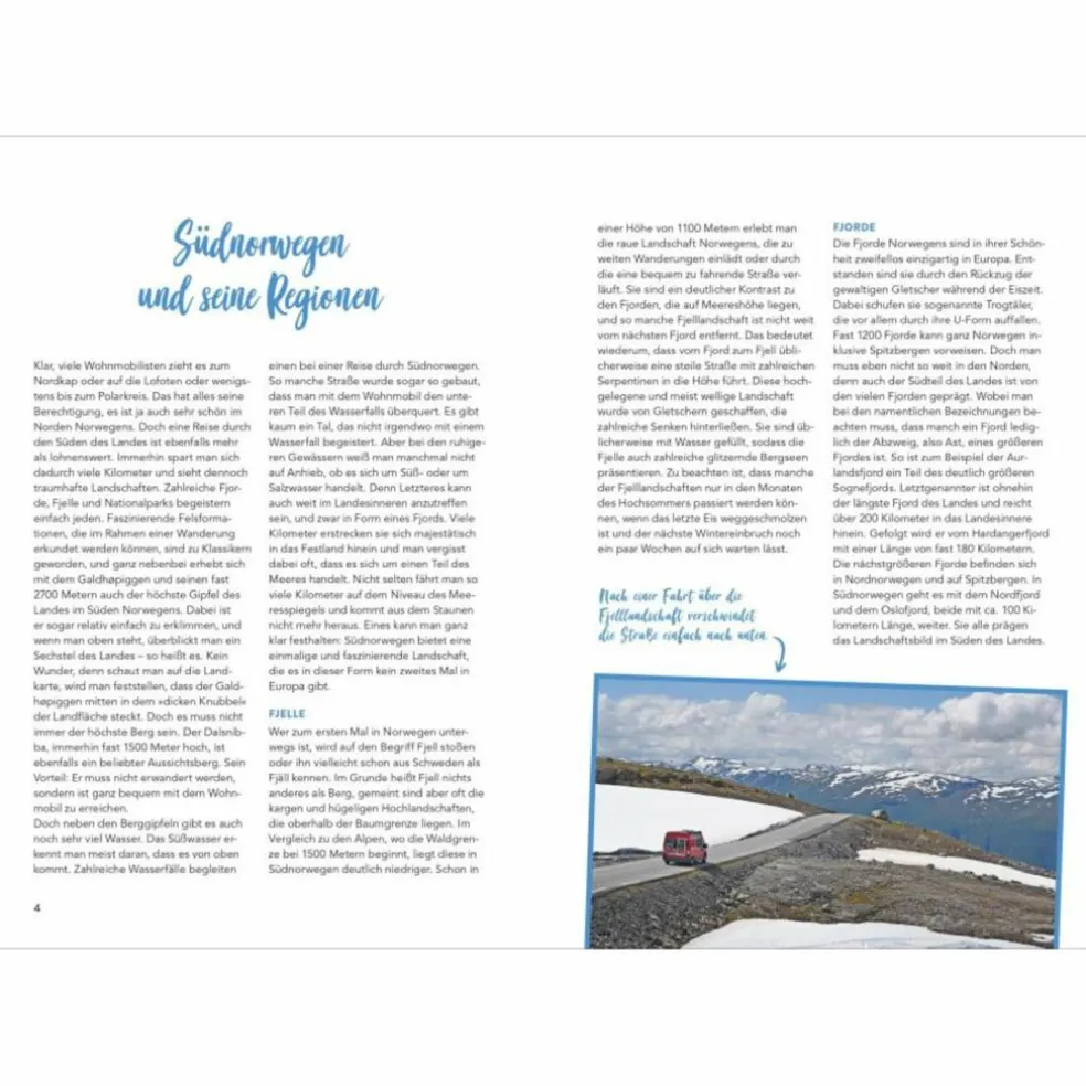 SÜDNORWEGEN MIT DEM WOHNMOBIL - Reiseführer