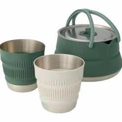 Sea to Summit DETOUR STAINLESS STEEL KETTLE COOK SET - [2P] [3 PIECE] - Kaffeekessel
