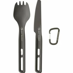 Sea to Summit FRONTIER UL CUTLERY SET - [2 PIECE] SPORK & KNIFE - Campingbesteck
