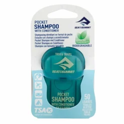 Sea to Summit TREK & TRAVEL POCKET CONDITIONING SHAMPOO 50 LEAF - Outdoor Seife