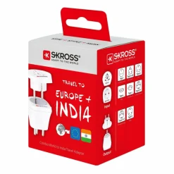 SKROSS COMBO WORLD EU + IND - Reisestecker