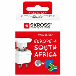 SKROSS COMBO WORLD TO EU + ZA - Reisestecker