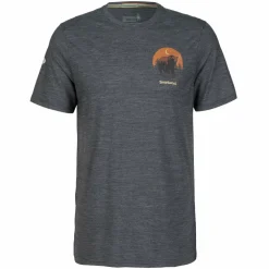 Smartwool MEN'S LUNAR BEAR ACTIVE SHORT SLEEVE GRAPHIC TEE Unisex - Funktionsshirt