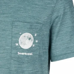 Smartwool MEN'S MERINO HEMP BLEND PEAK PINTS SHORT SLEEVE GRAPHIC TEE Unisex - Funktionsshirt
