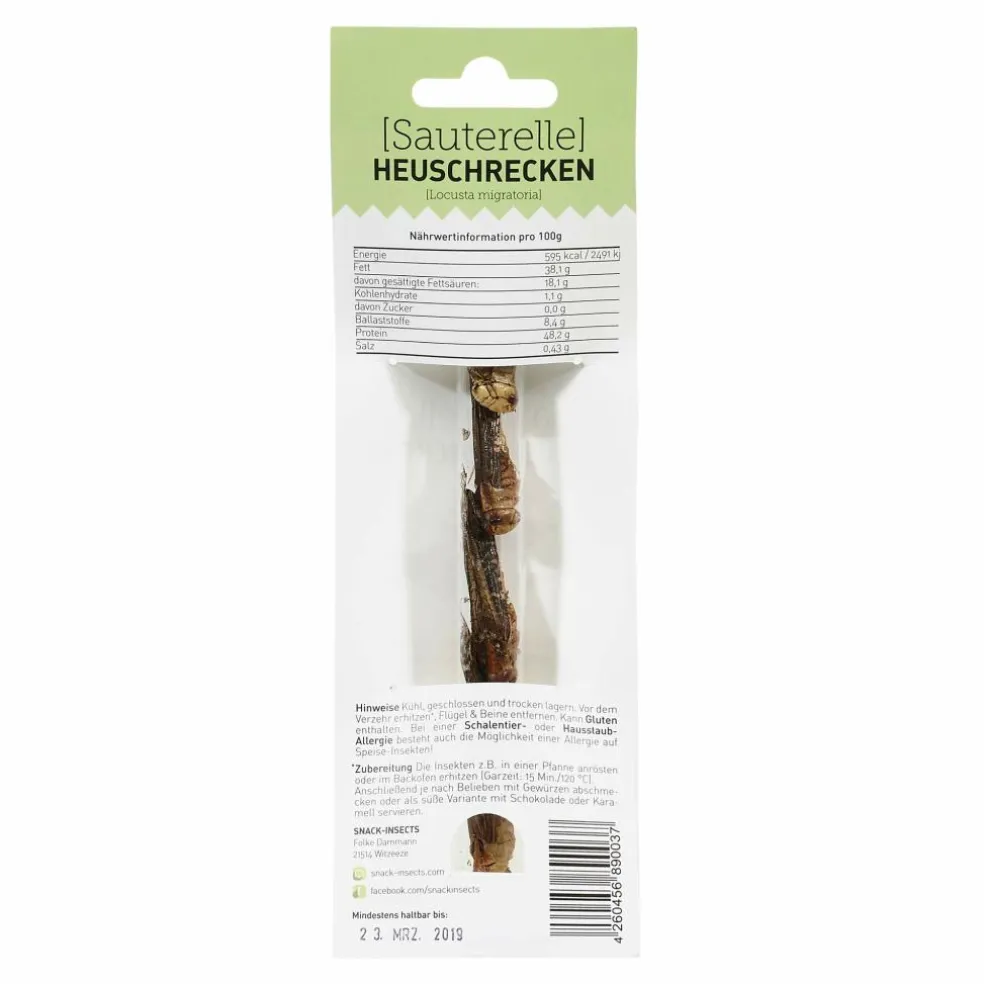 Snack-Insects SAUTERELLE