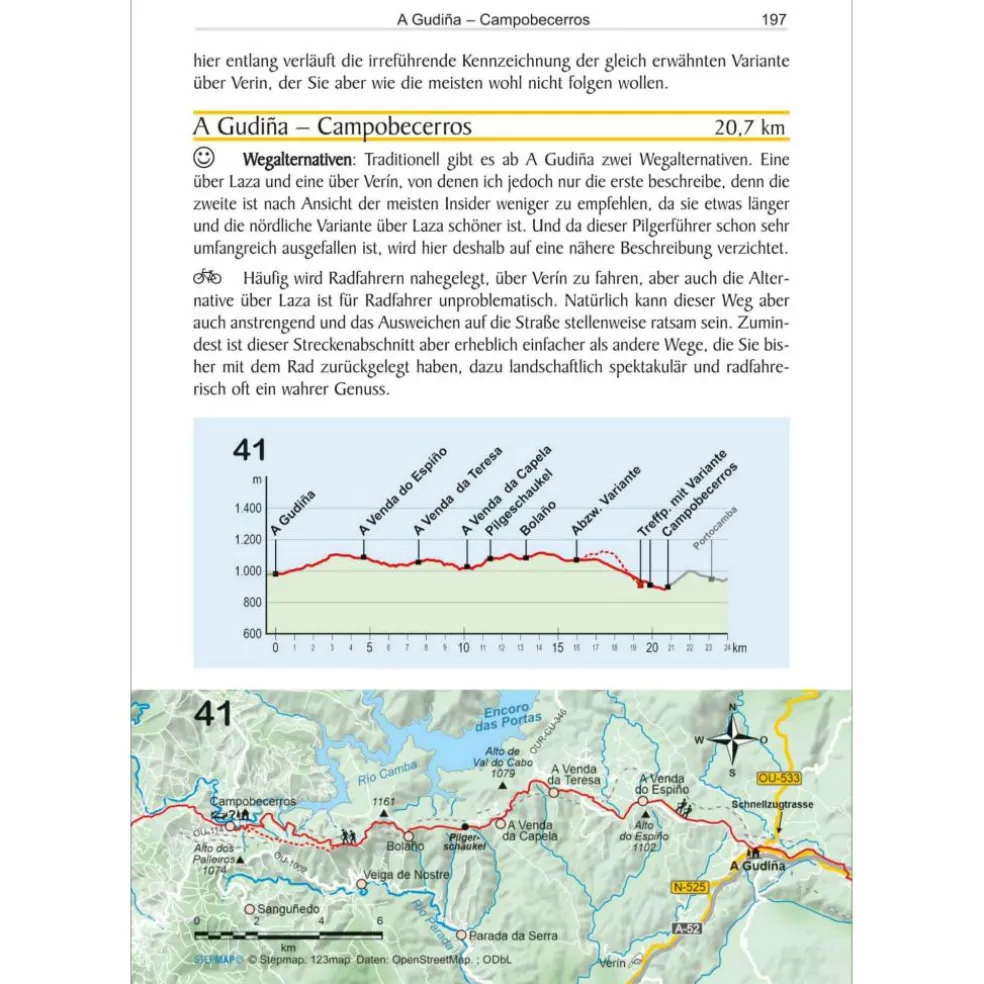 SPANIEN: JAKOBSWEG VIA DE LA PLATA - Wanderführer