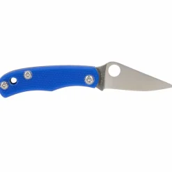 Spyderco BUG G10 BLUE PLAINEDGE - Klappmesser