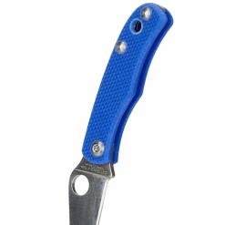 Spyderco BUG G10 BLUE PLAINEDGE - Klappmesser