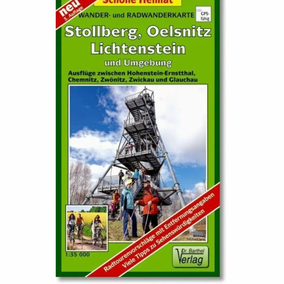 STOLLBERGER ERZGEBIRGE UND UMGEBUNG 1 : - Wanderkarte