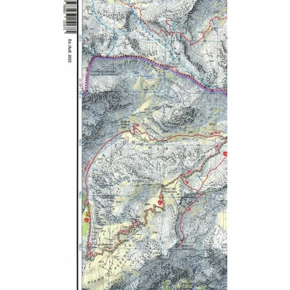 TABACCO WANDERN ORTLERGEBIET 1:25000