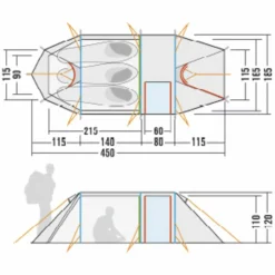 Tatonka POLAR 3 - Tunnelzelt