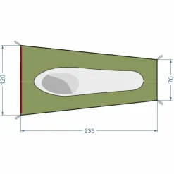 Tatonka SINGLE MESH TENT - Einpersonenzelt