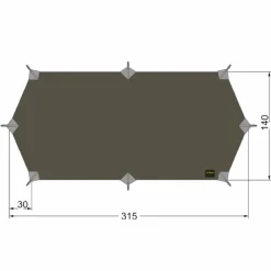 Tatonka TARP WING 1 LT - Tarp