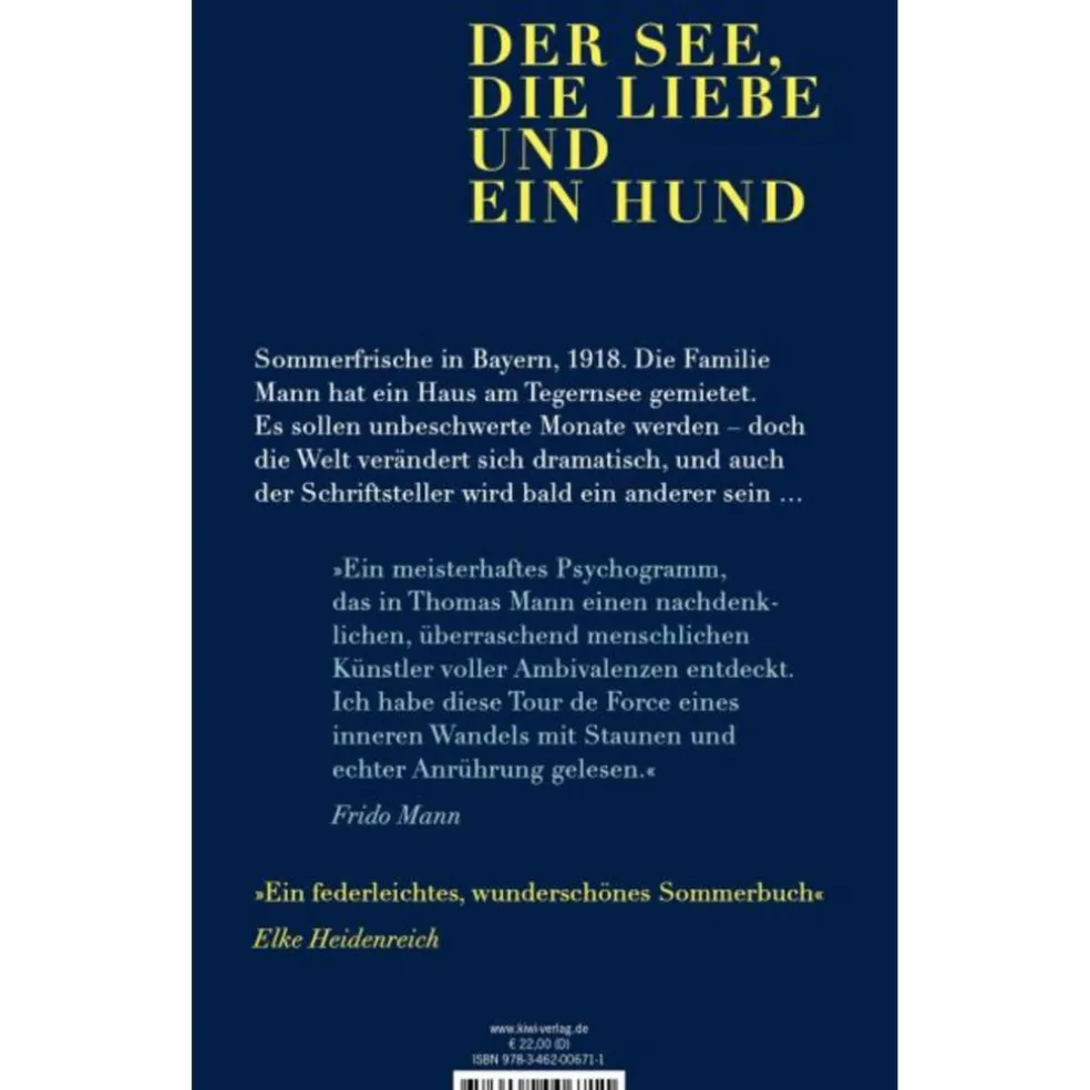 THOMAS MANN MACHT FERIEN - Roman