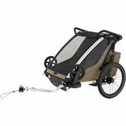 Thule CHARIOT CROSS DOUBLE FADED KHAKI - Fahrradanhänger
