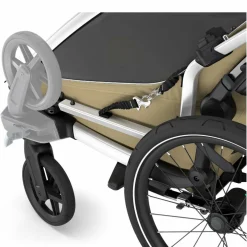 Thule CHARIOT CROSS DOUBLE FADED KHAKI - Fahrradanhänger